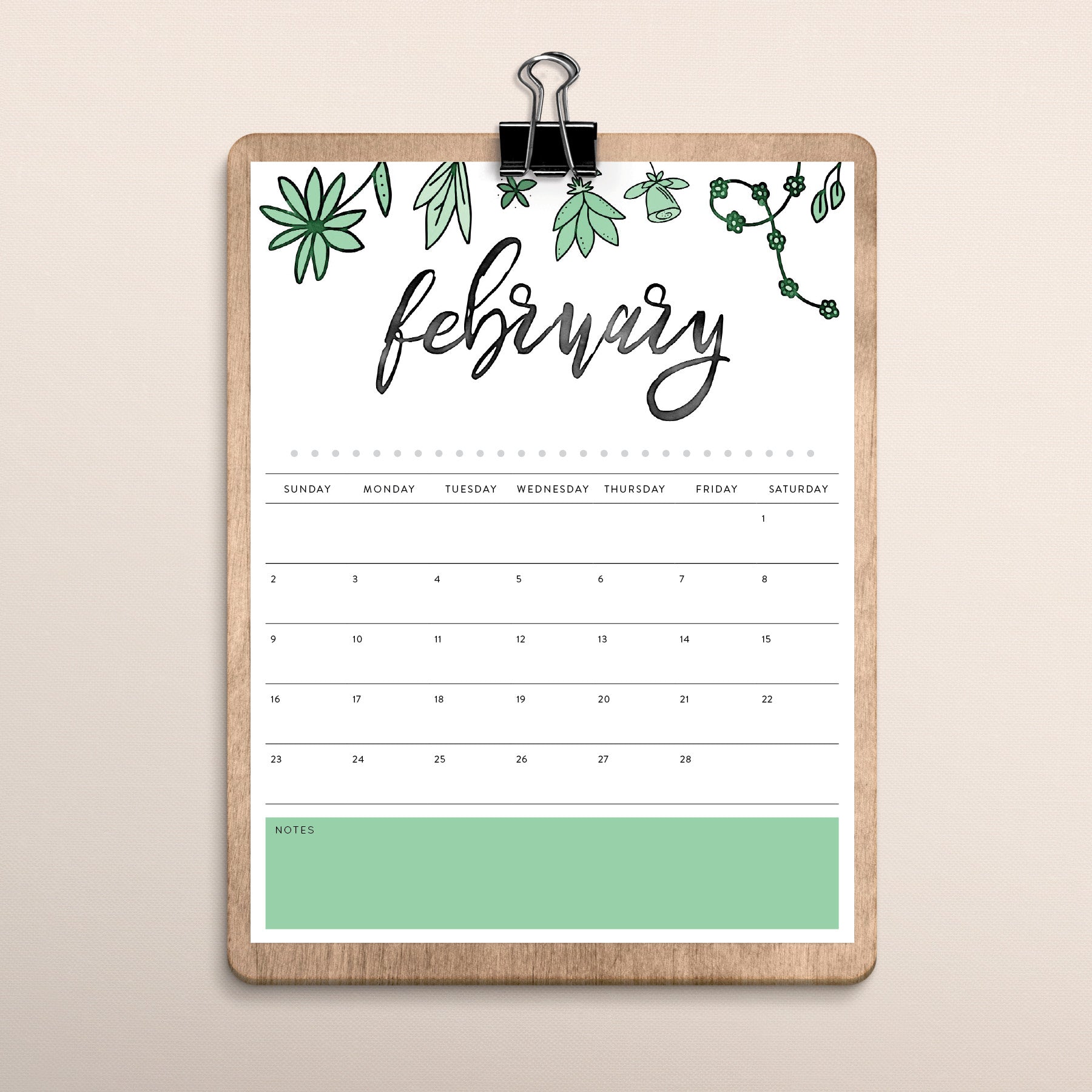 Printable Calendar