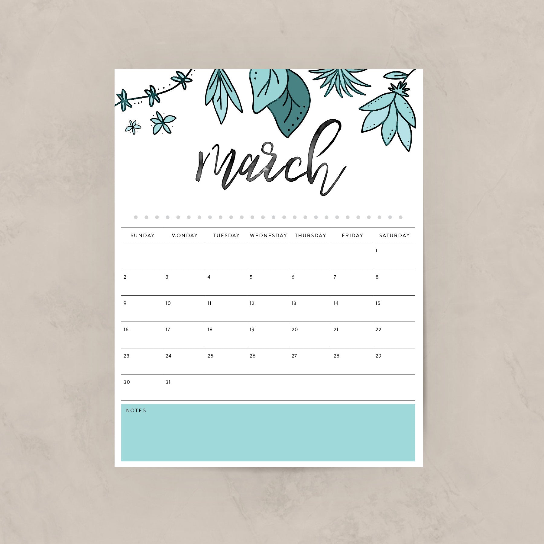 Printable Calendar