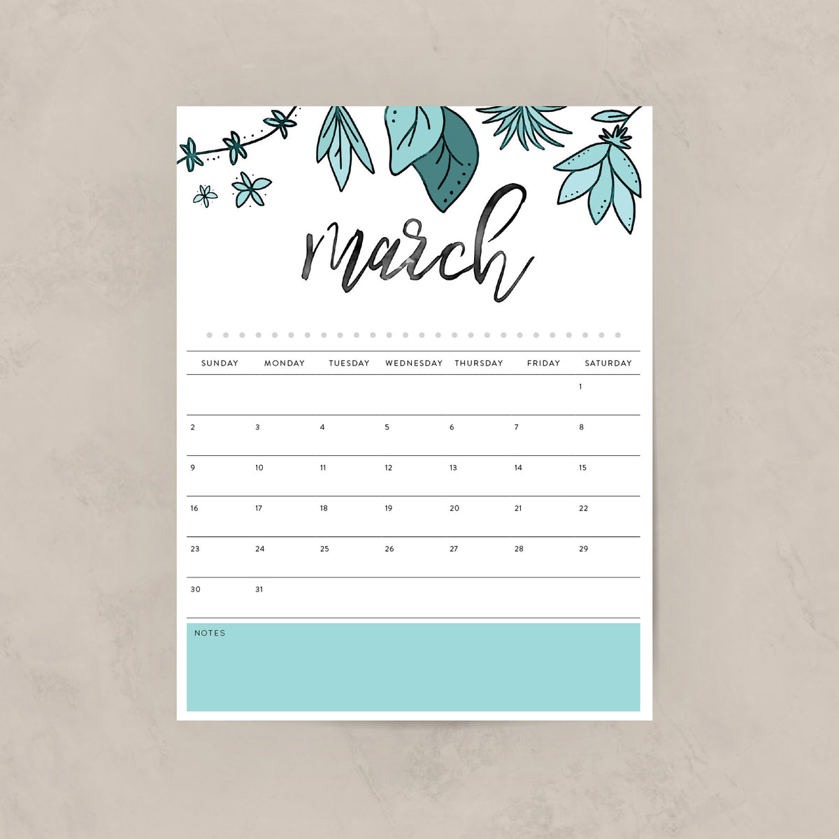 Printable Calendar