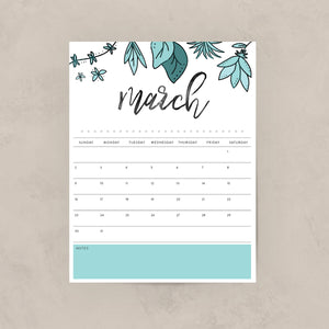 Printable Calendar