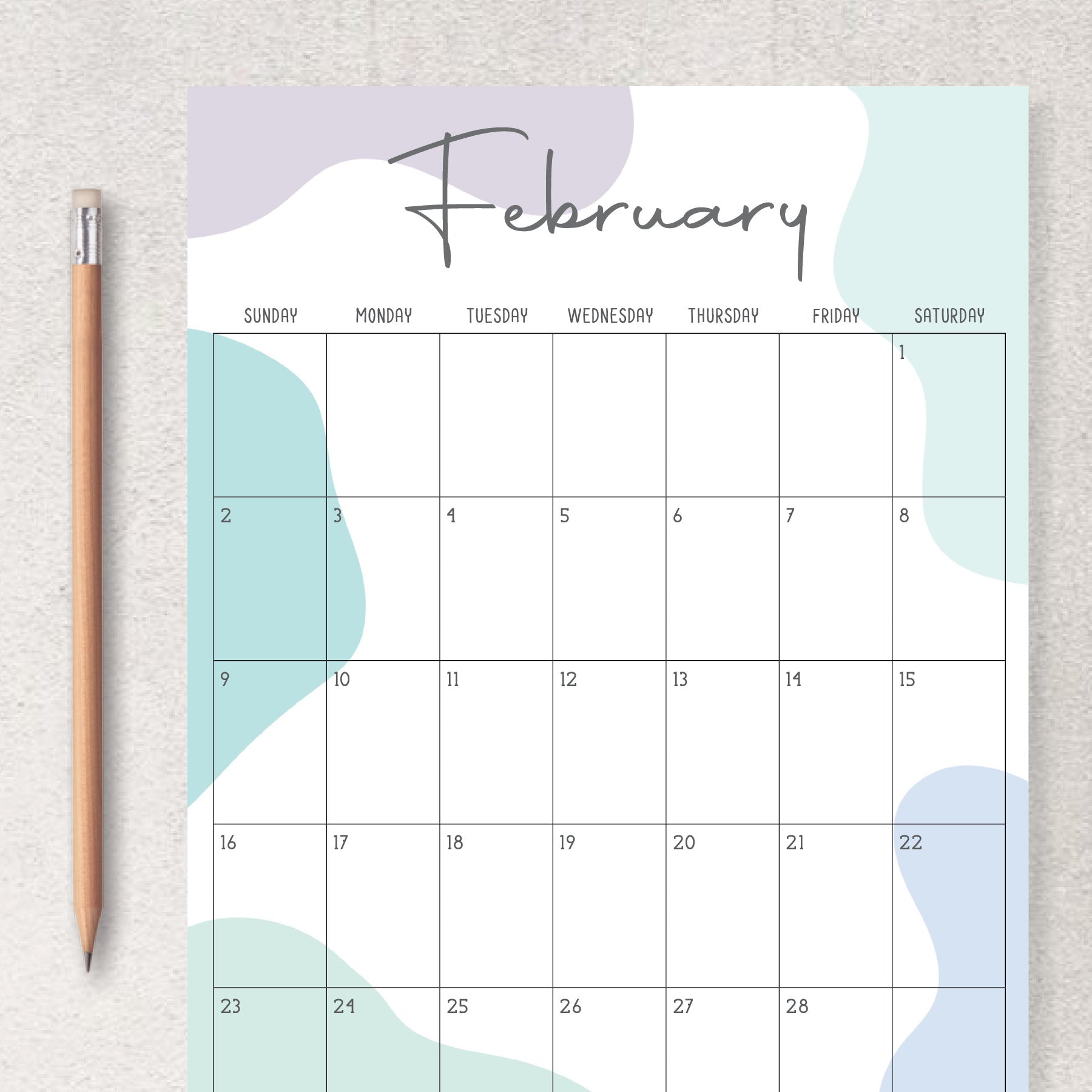 printable calendar