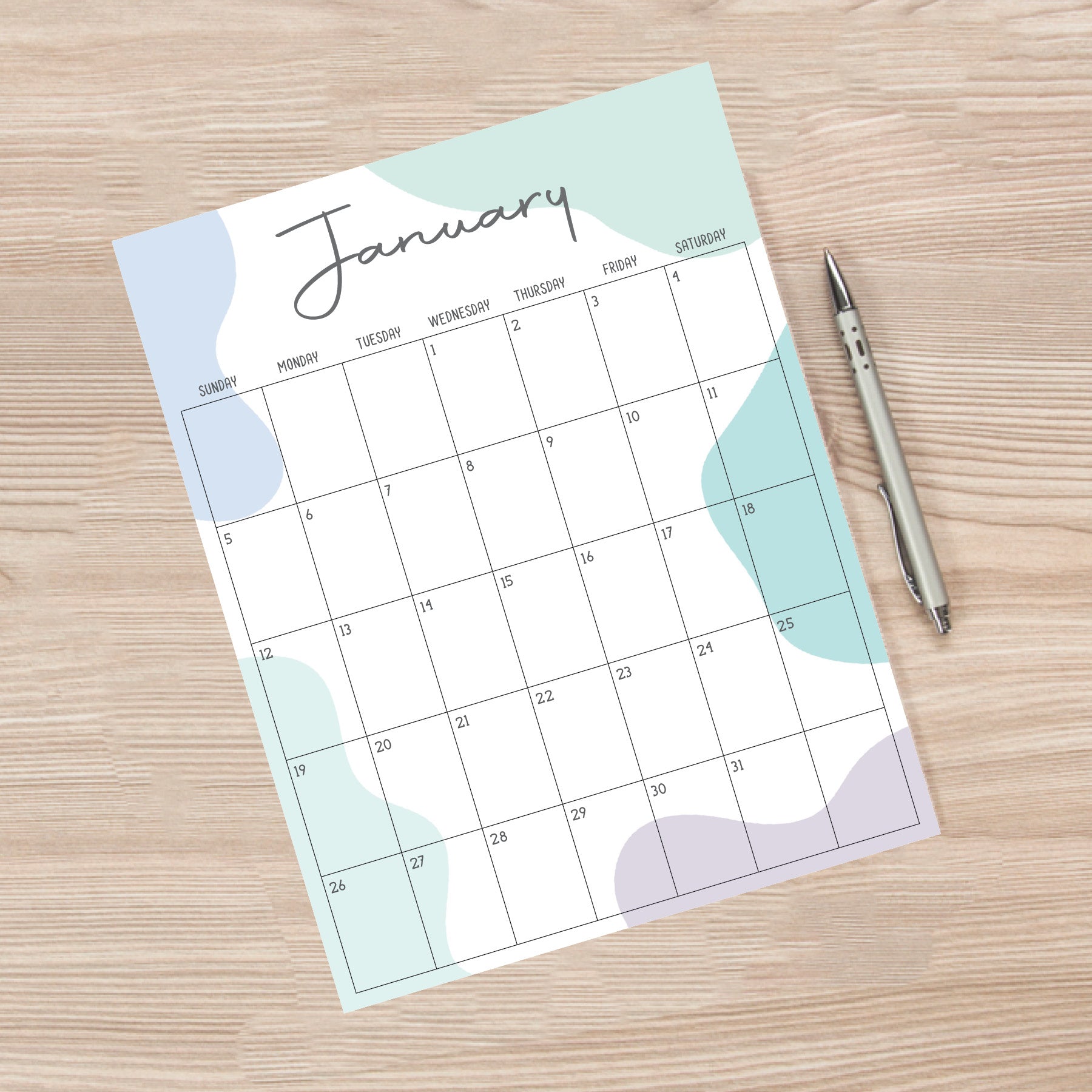 printable calendar