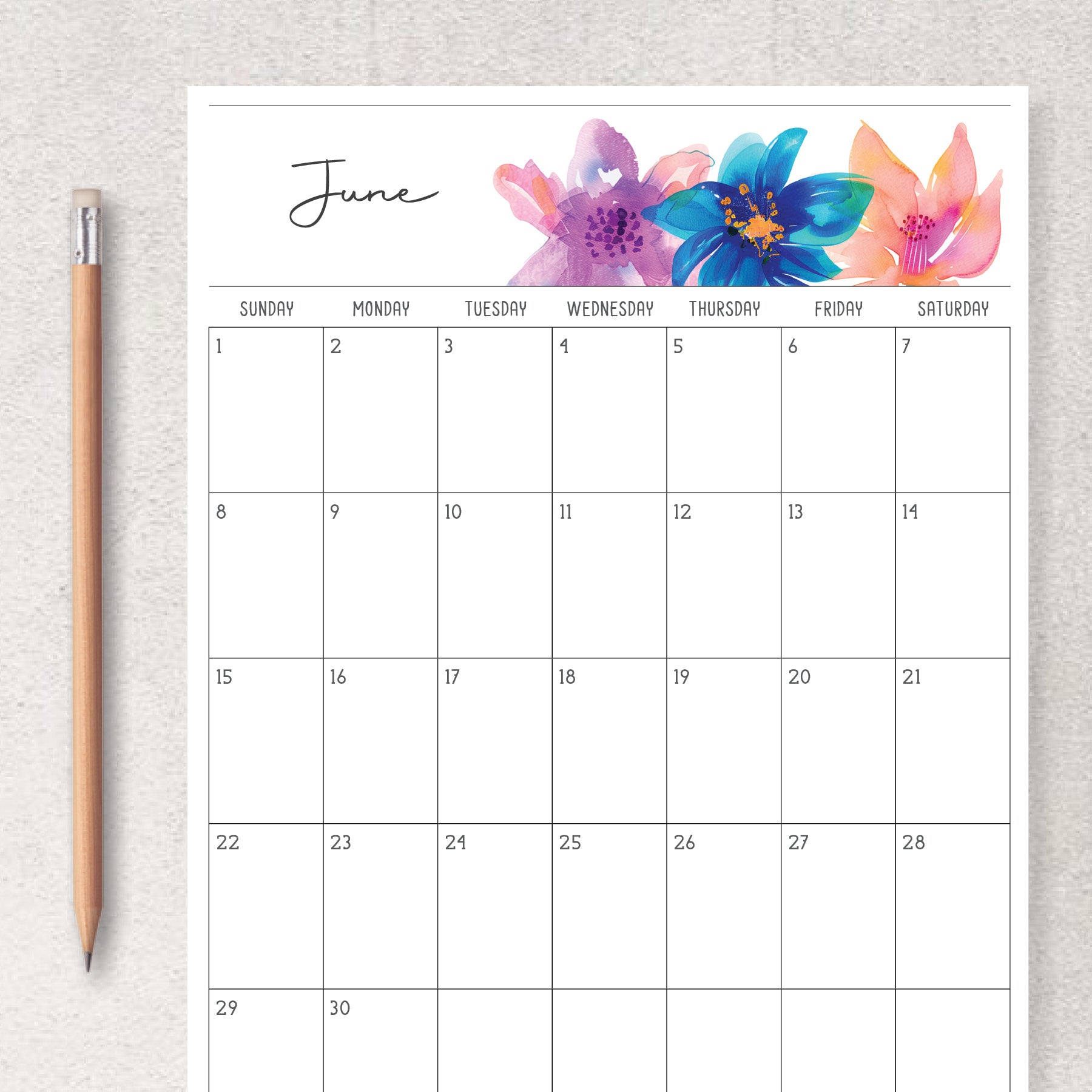 Printable Calendar