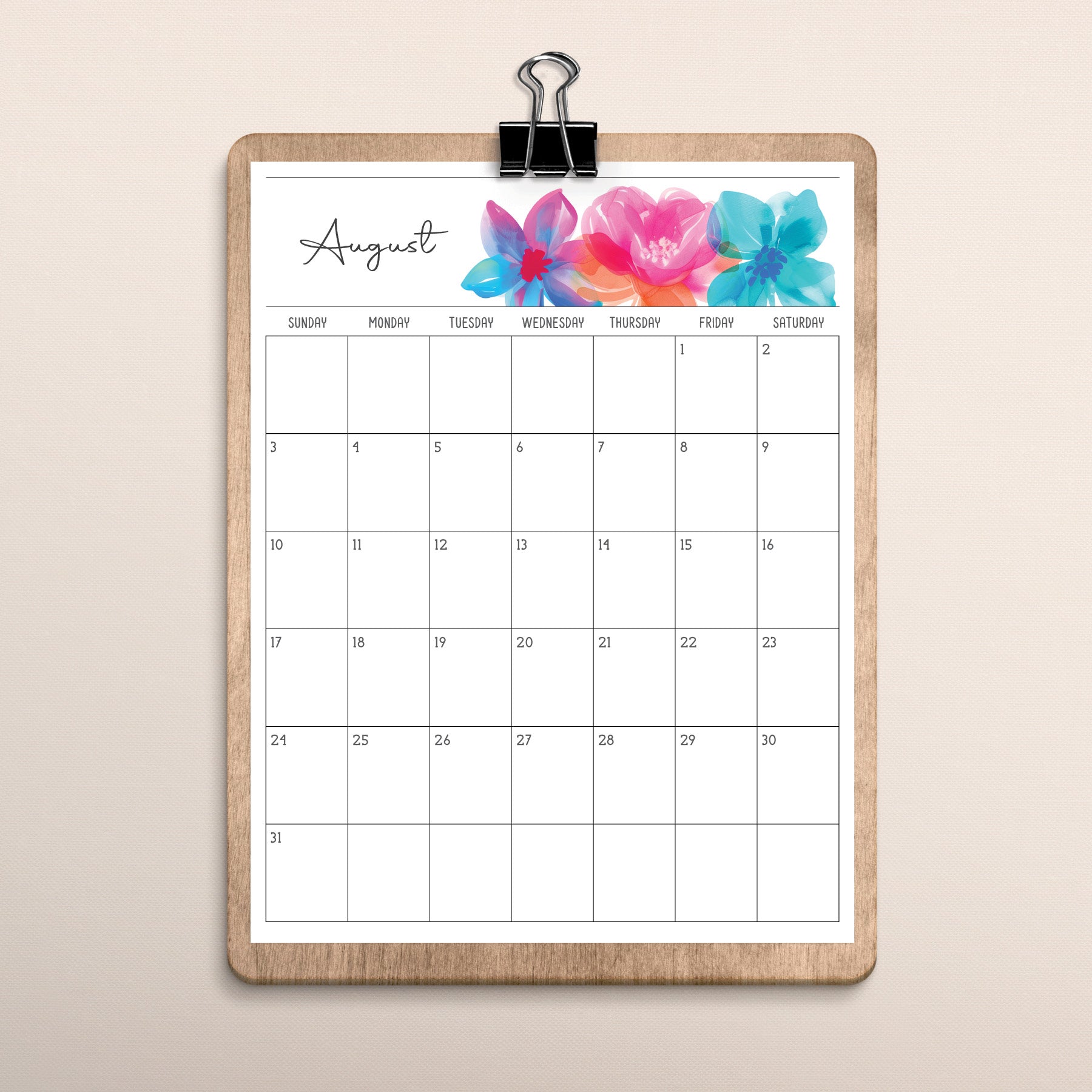 Printable Calendar