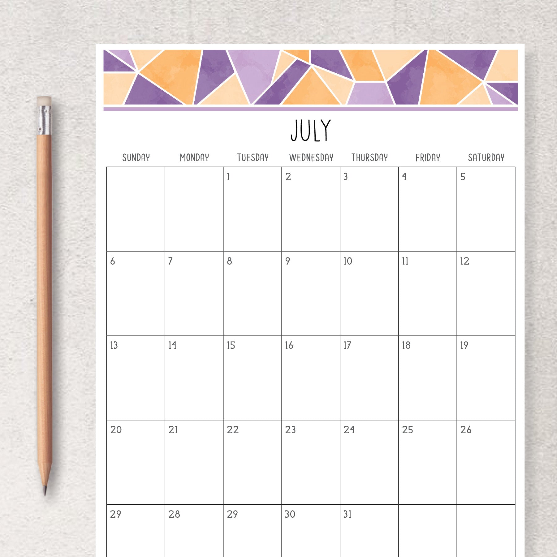 Printable Calendar