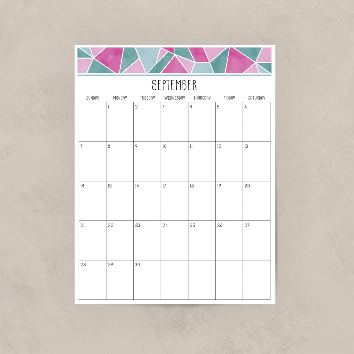 Printable Calendar