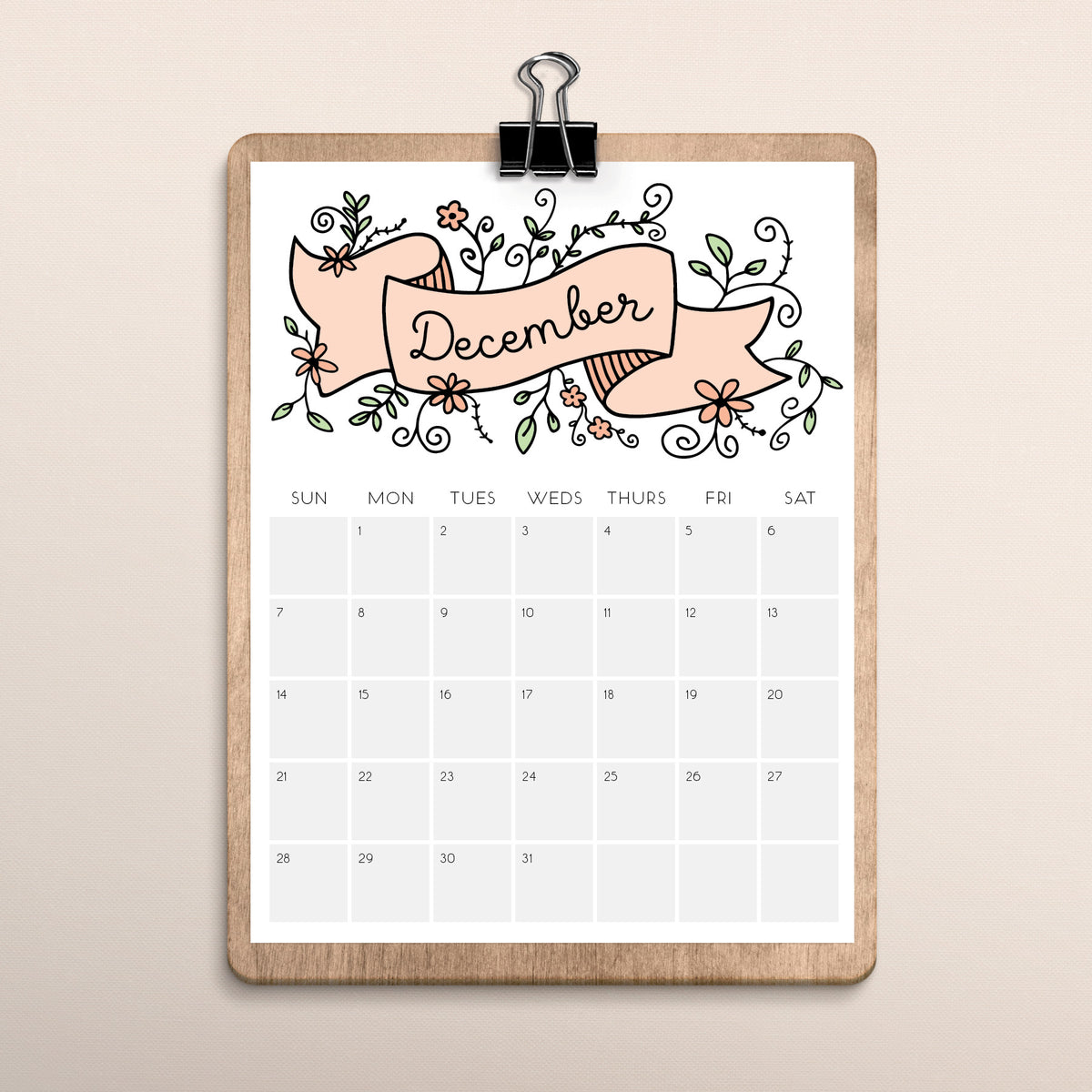 Printable Calendar