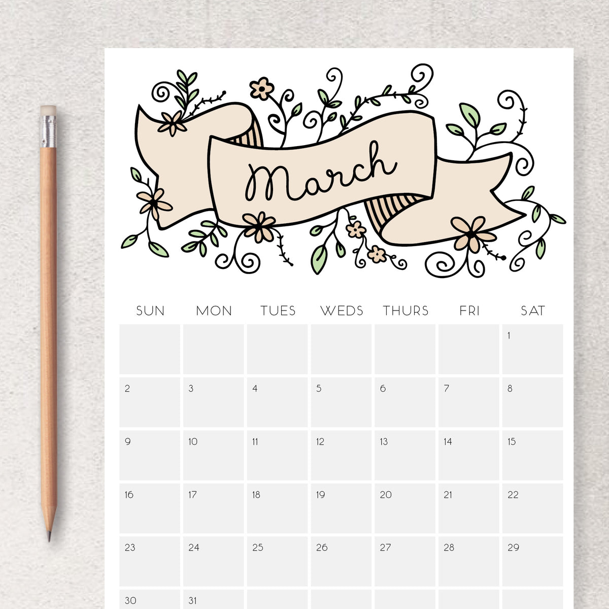 Printable Calendar