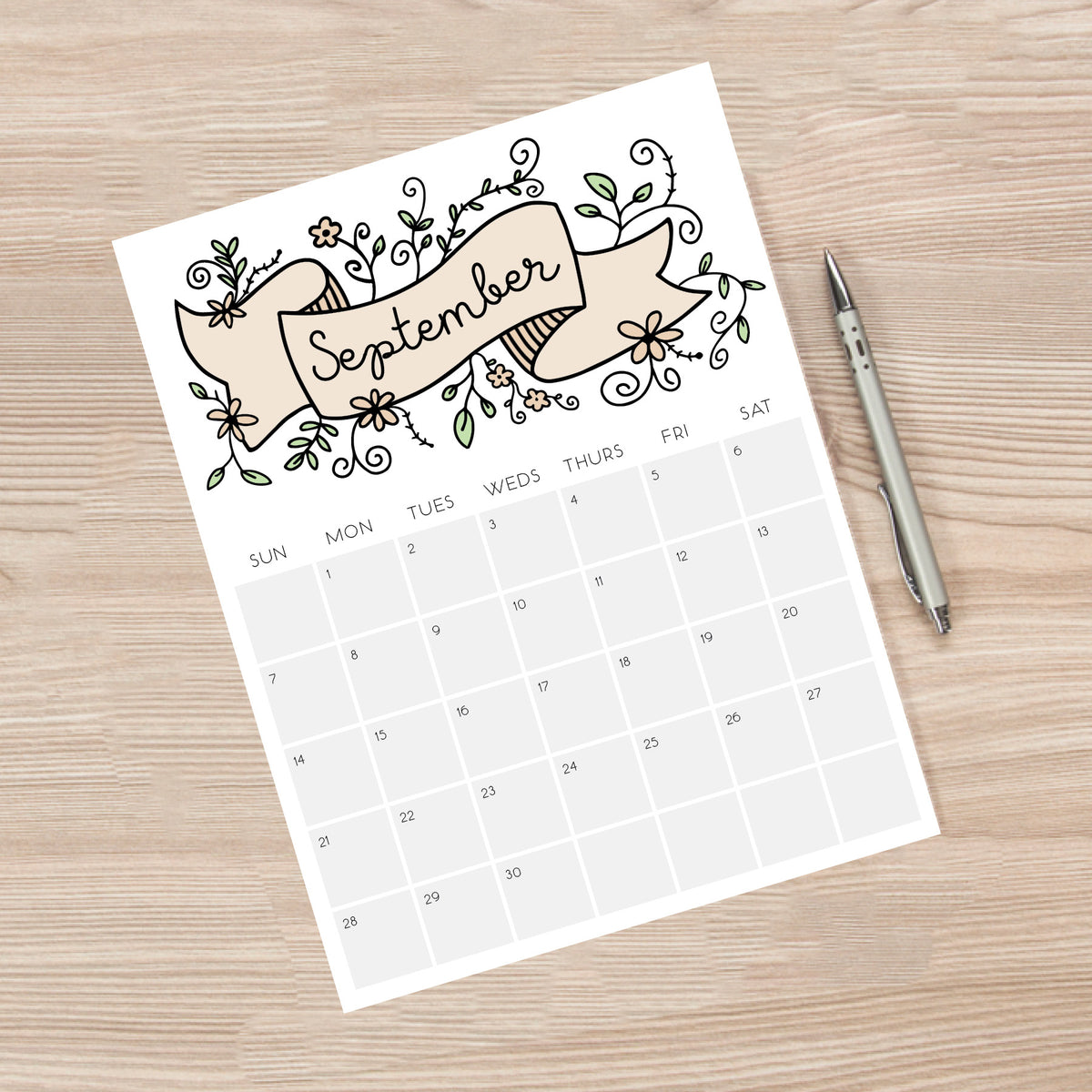 Printable Calendar