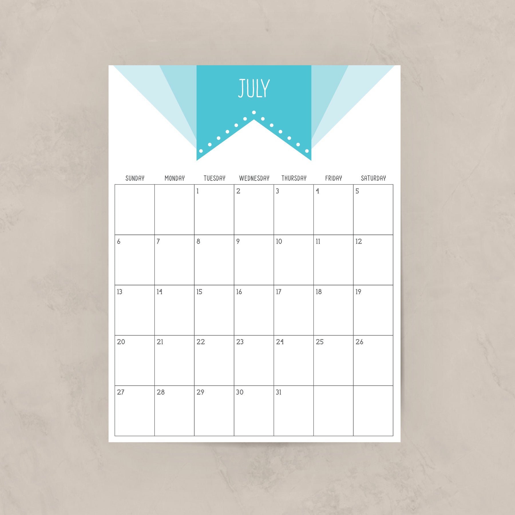 Printable Calendar
