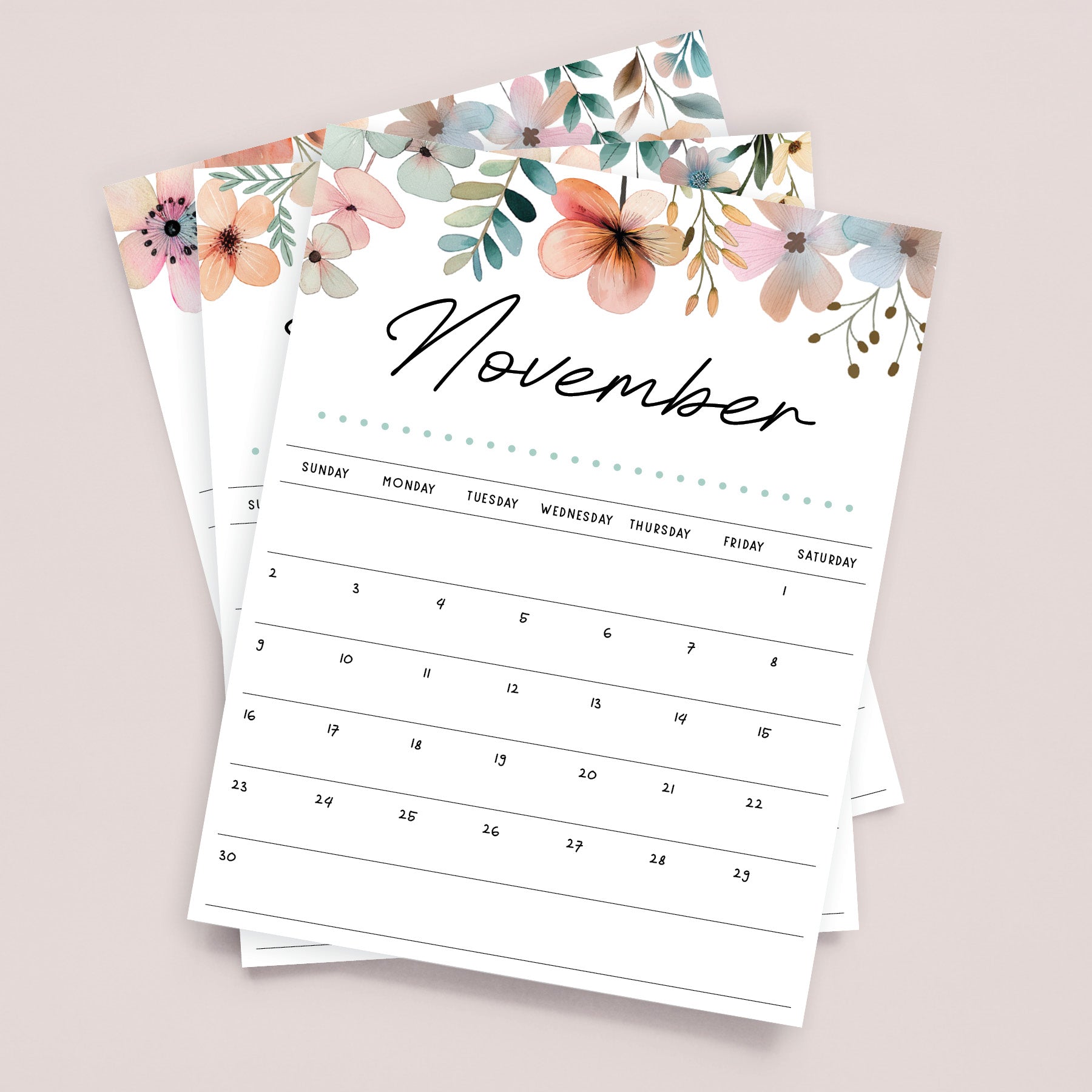 printable calendar