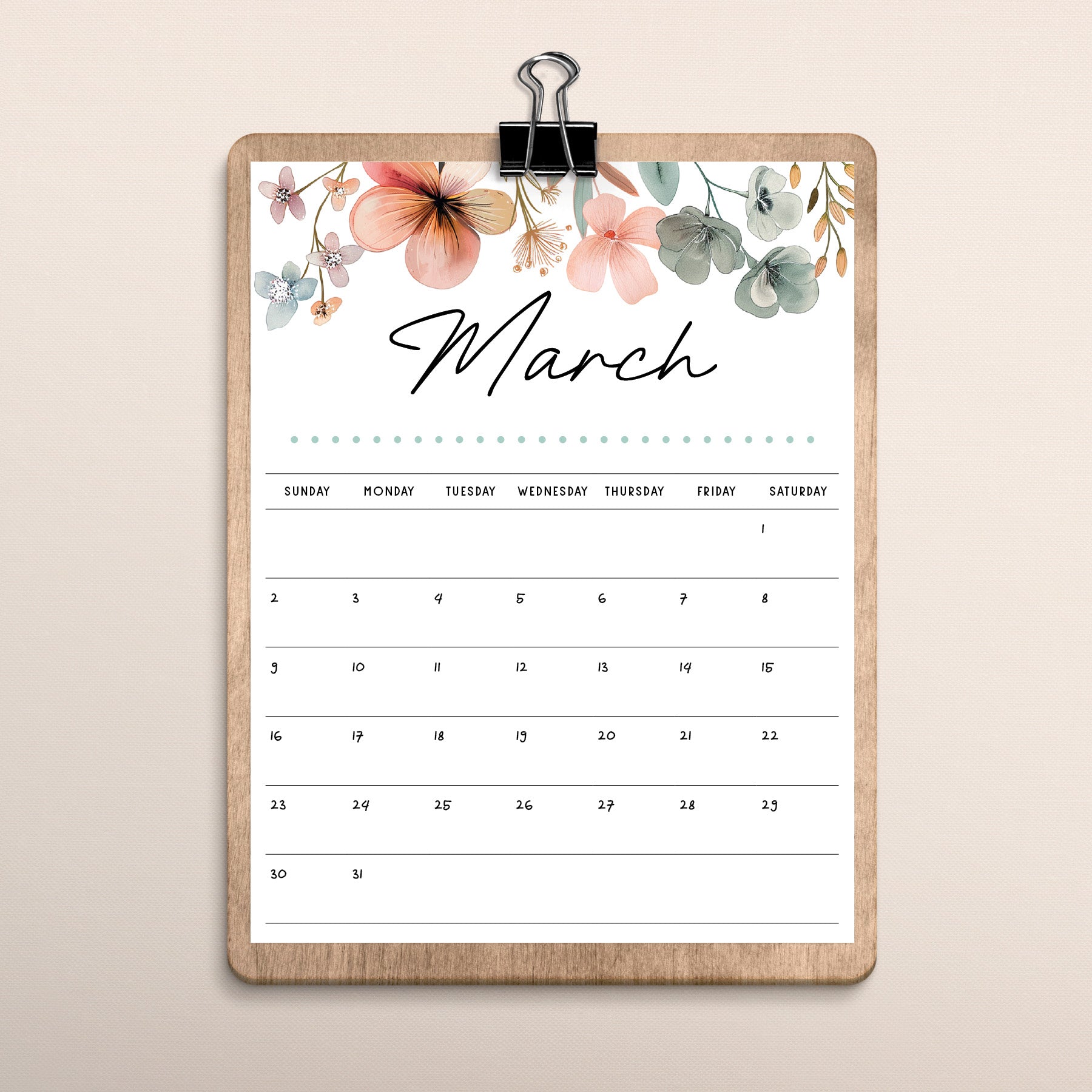 printable calendar