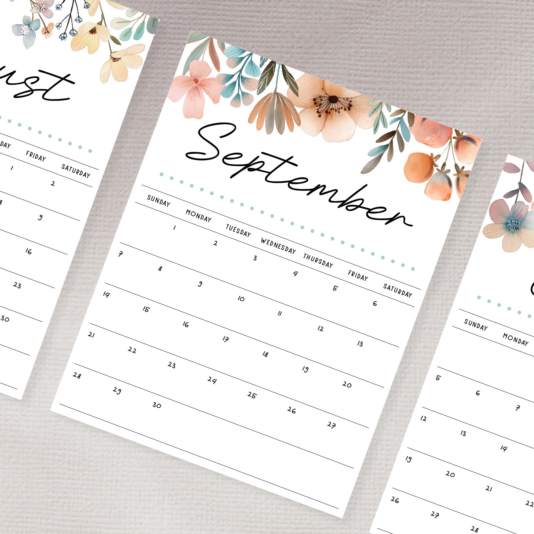 printable calendar