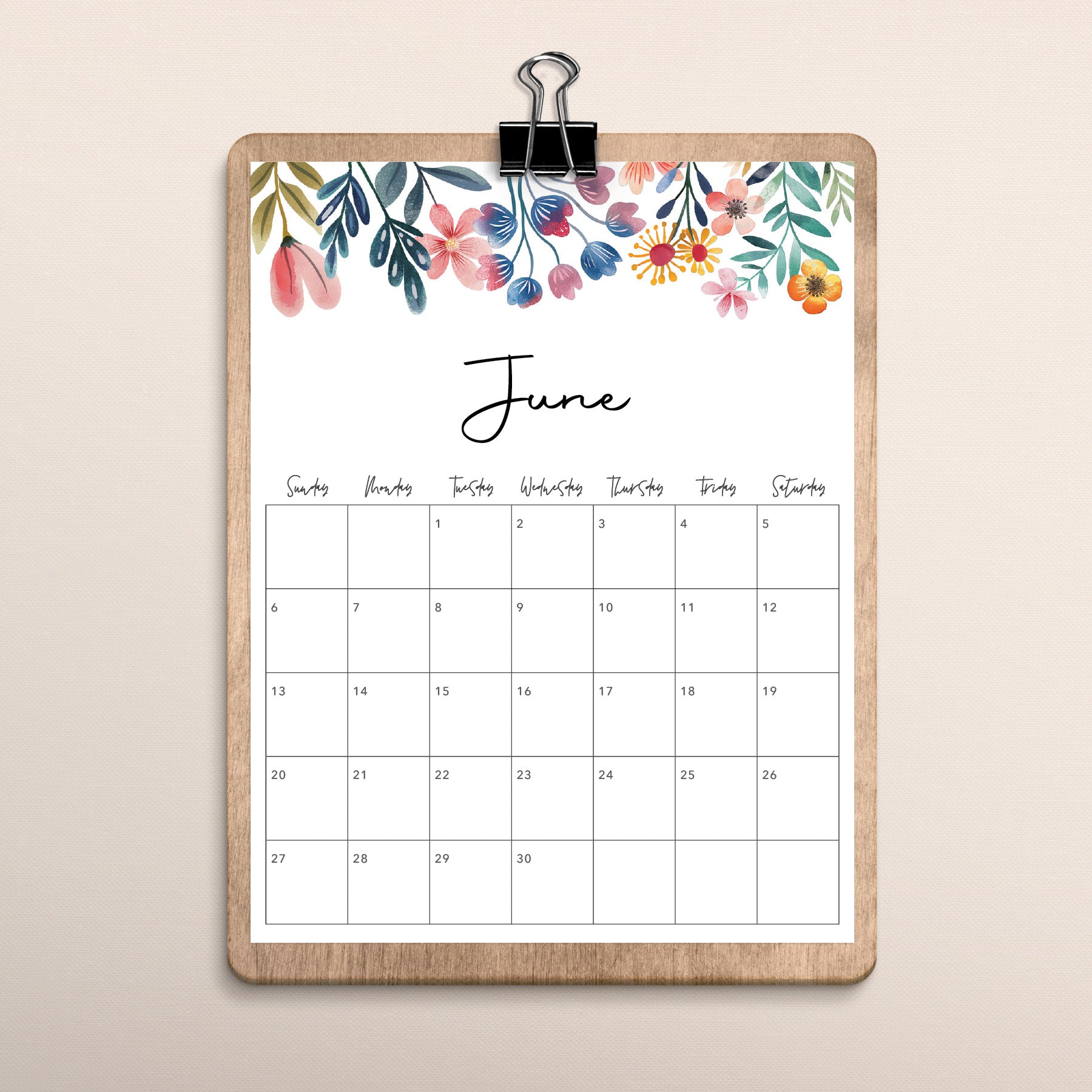 Printable Calendar