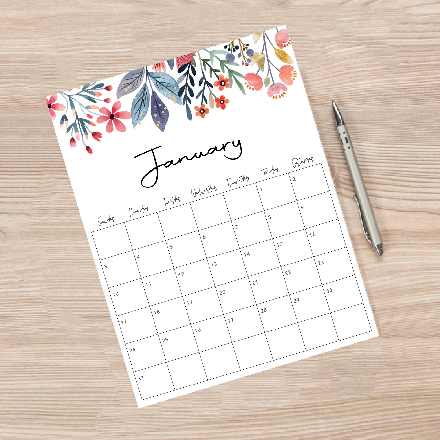 Printable Calendar