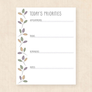printable daily planner
