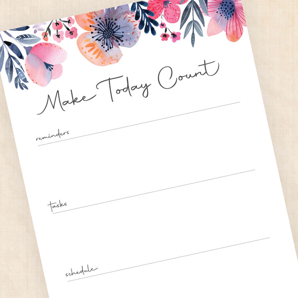printable daily planner