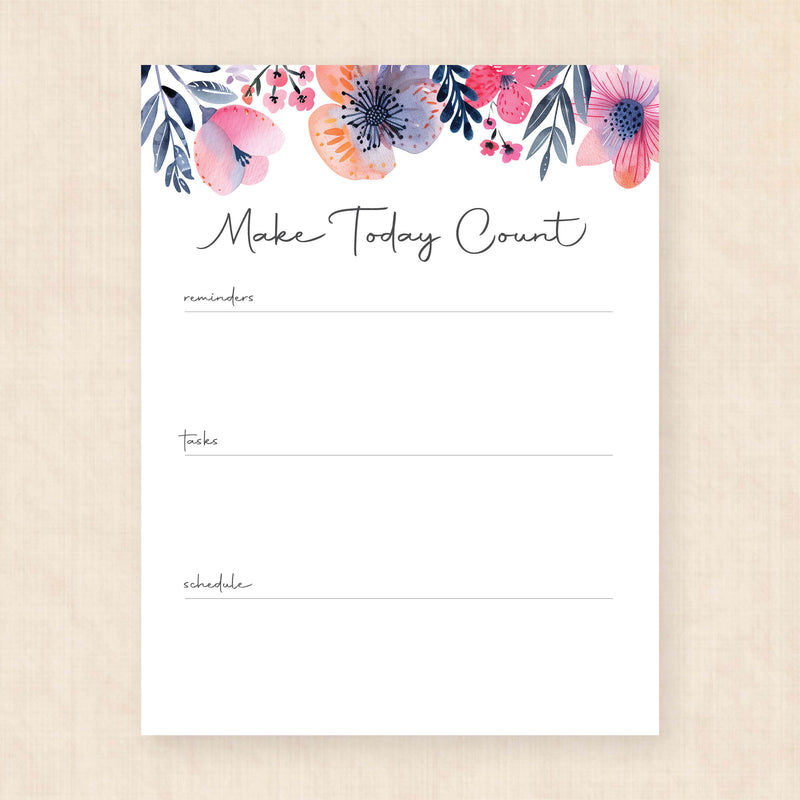 printable daily planner