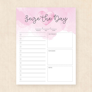 printable daily planner
