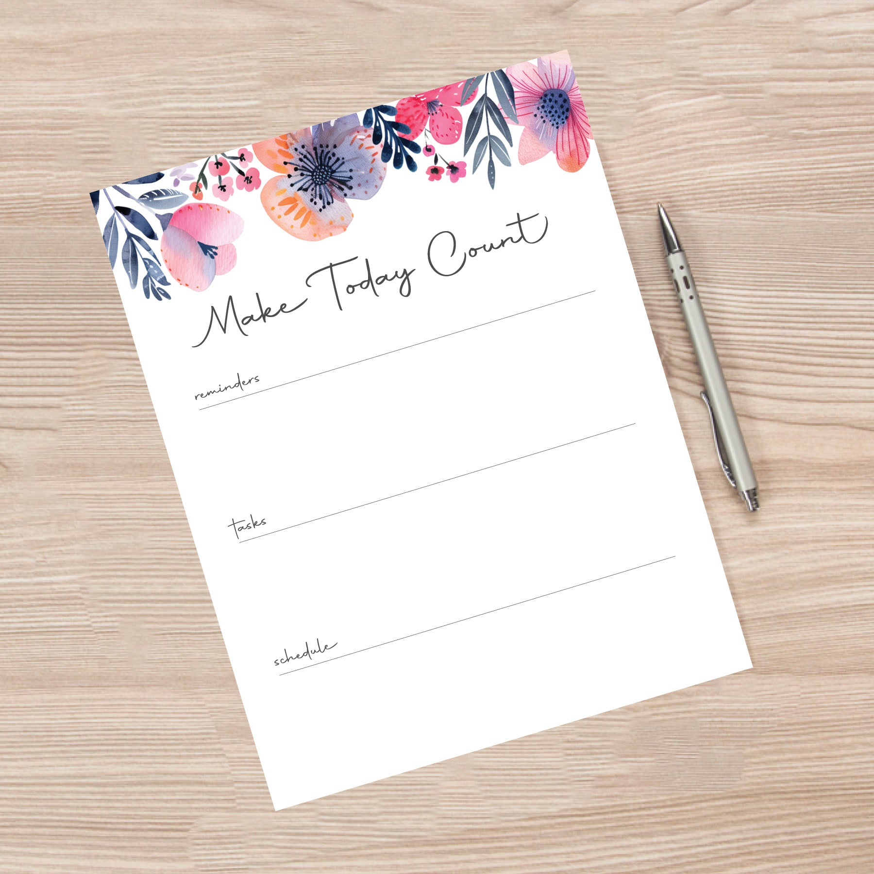 Printable Daily To-Do List