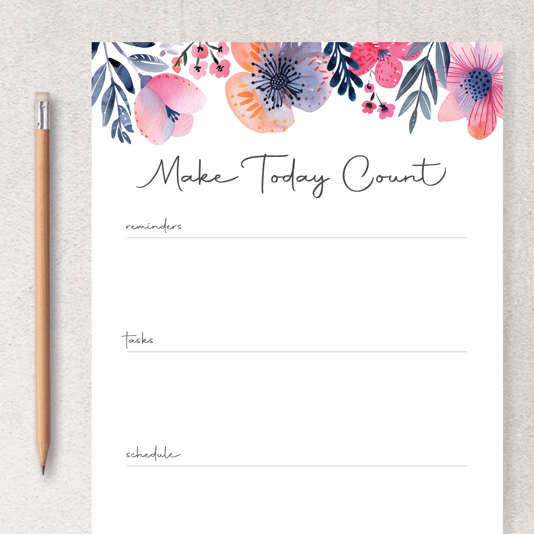 Printable Daily To-Do List