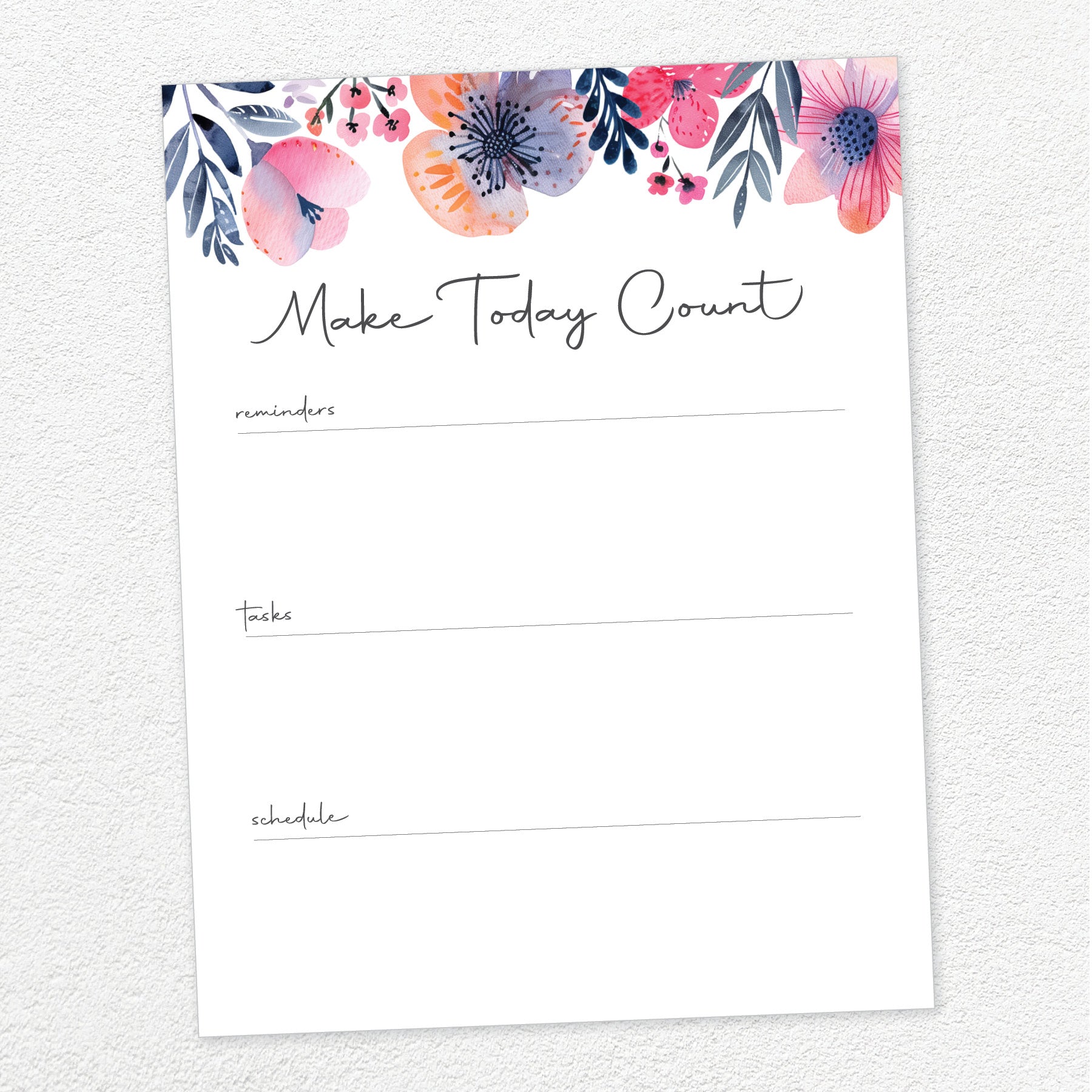 Printable Daily To-Do List