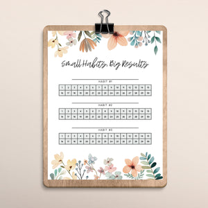 Printable Habit Tracker