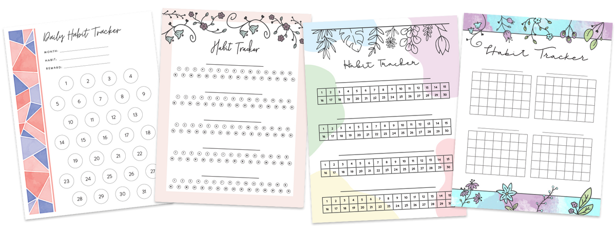 printable habit tracker