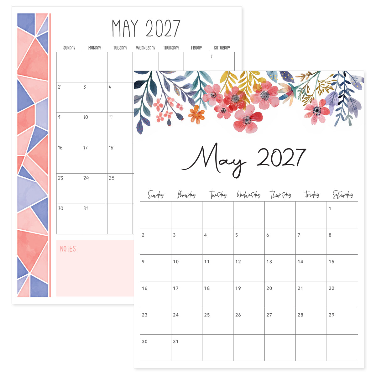 printable may 2027 calendar