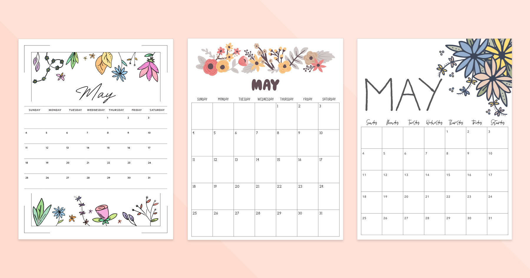 printable may calendar