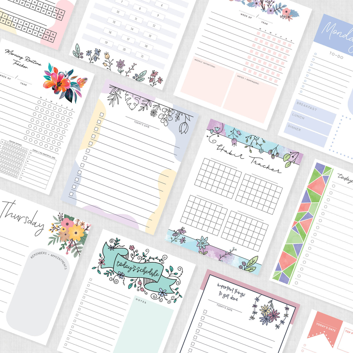 printable planners