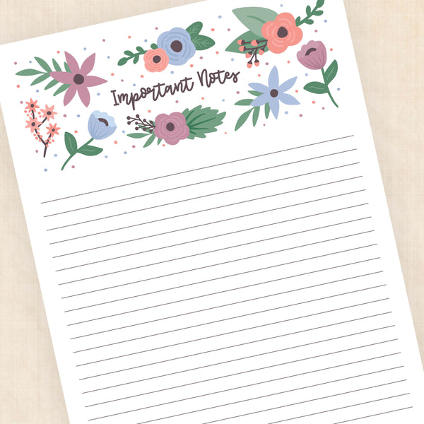 stationery template