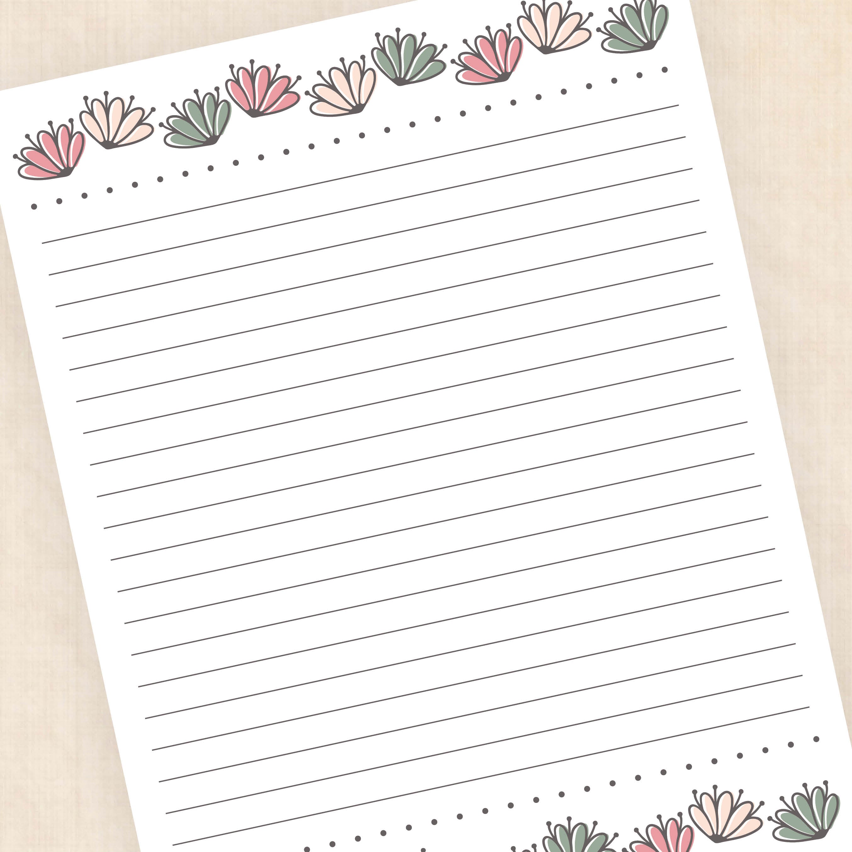 stationery template