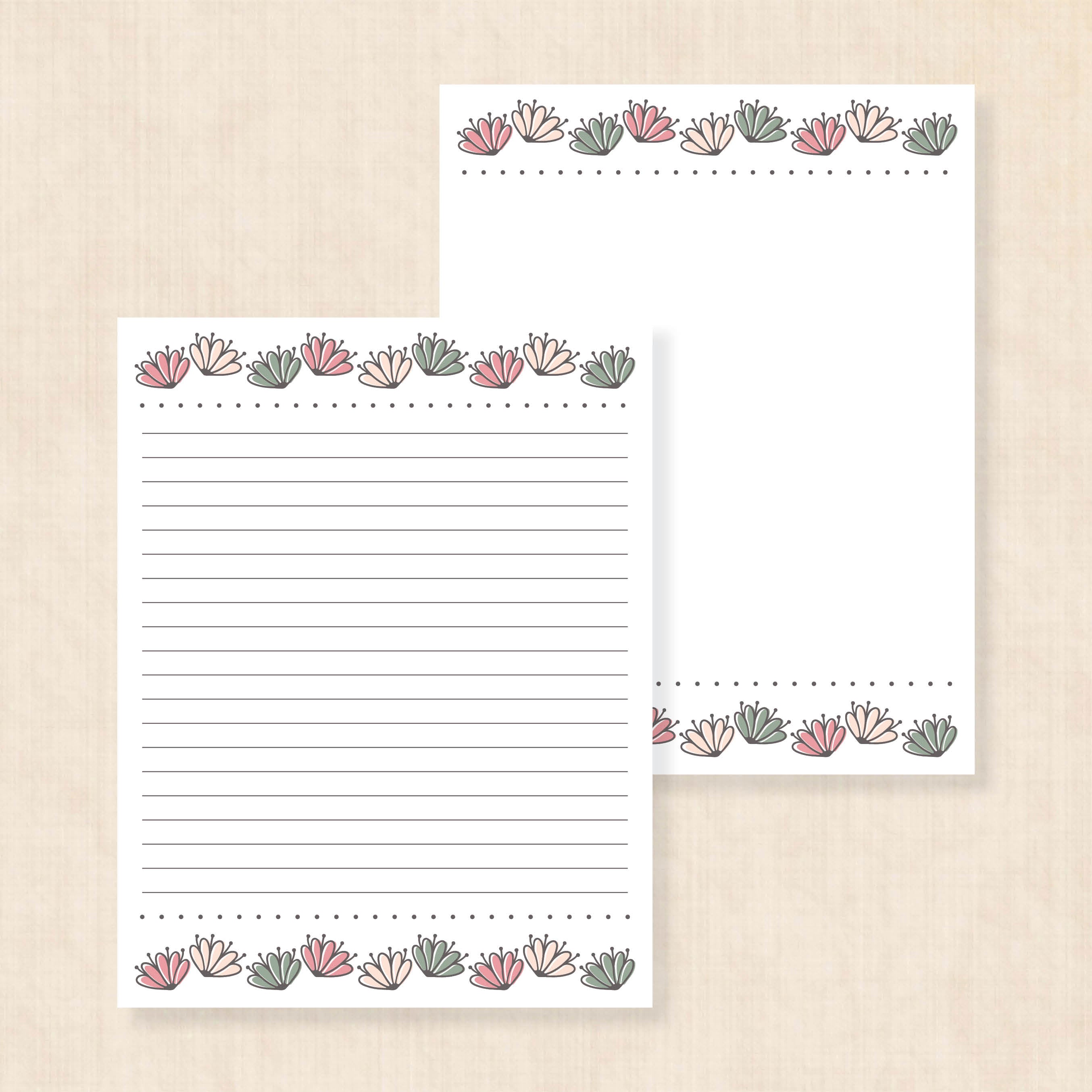 stationery template