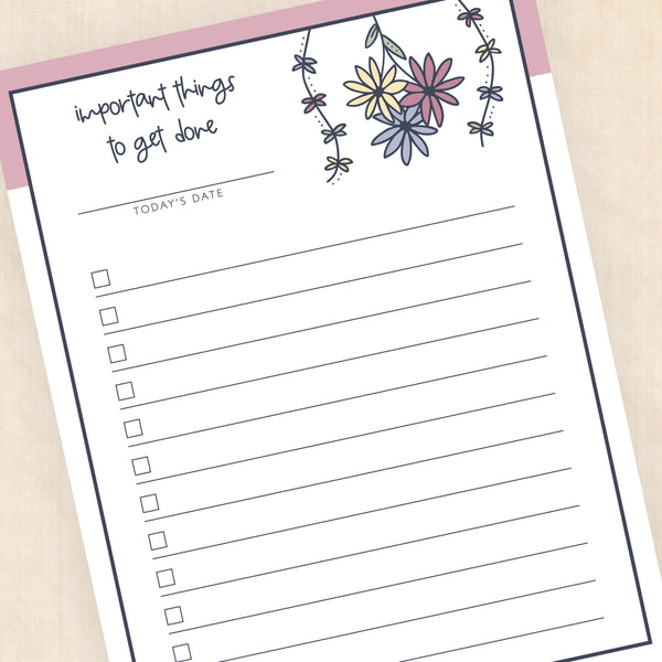 printable to do list