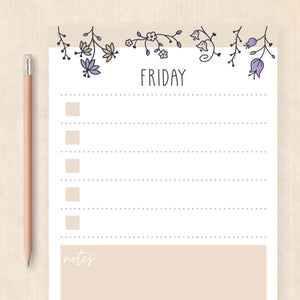 Printable Weekly Planner