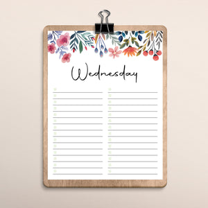 Printable Weekly Planner