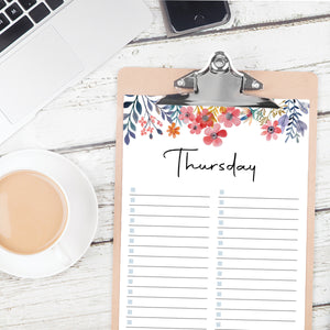 Printable Weekly Planner