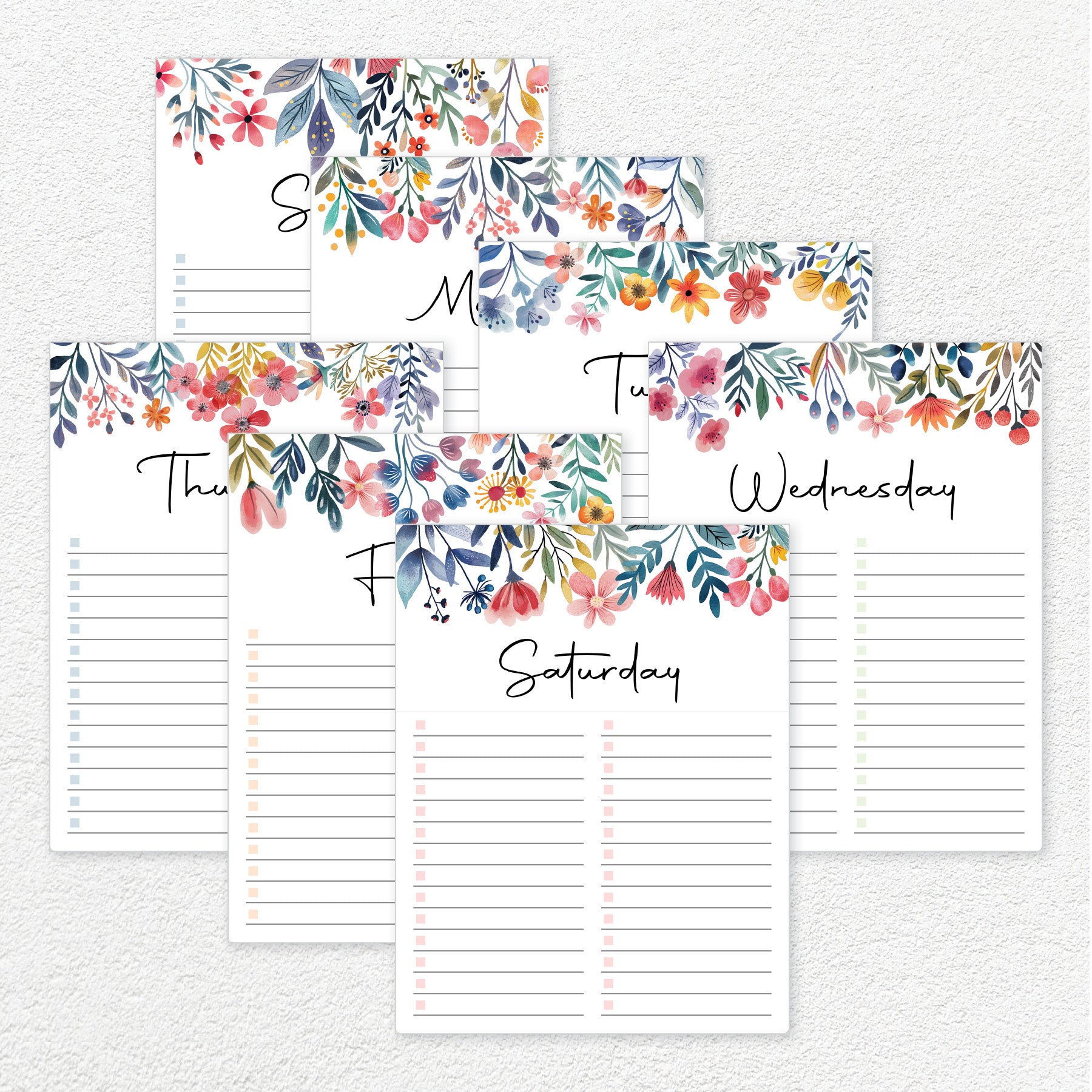 Printable Weekly Planner