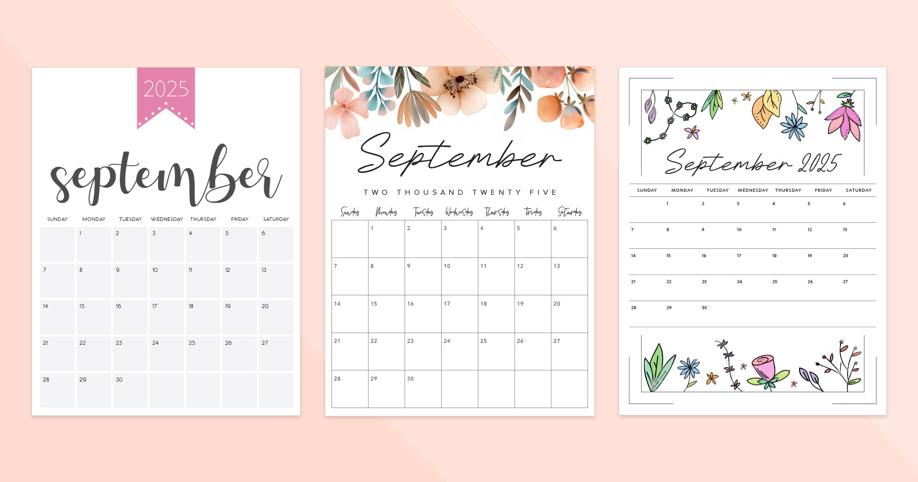 september 2025 calendar