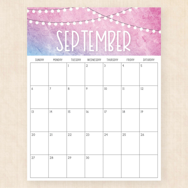 september 2026 calendar twilight twist