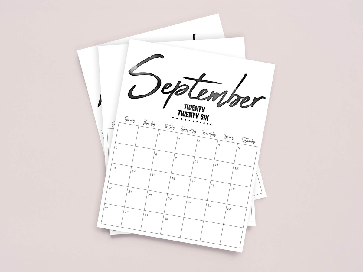 september 2026 calendar