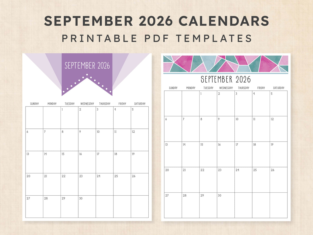 september 2026 calendar