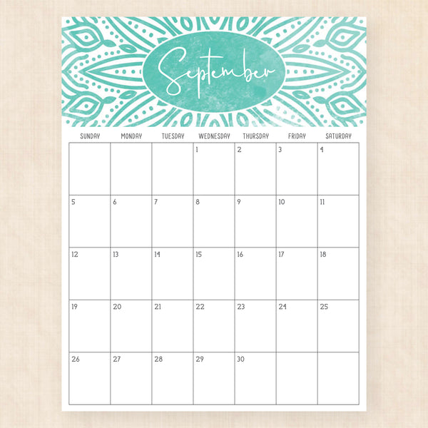 september 2027 calendar pattern parade