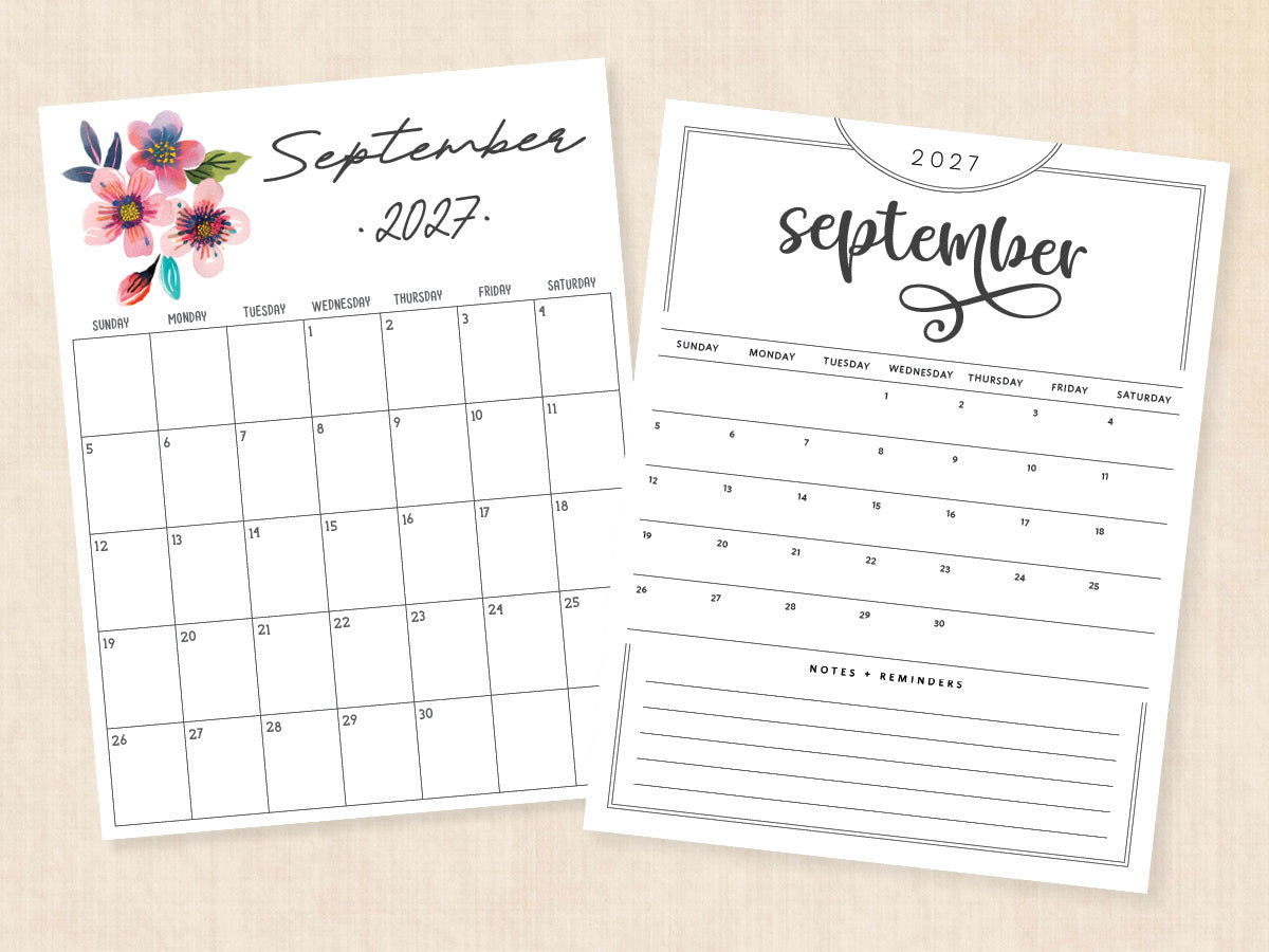 september 2027 calendar pdf