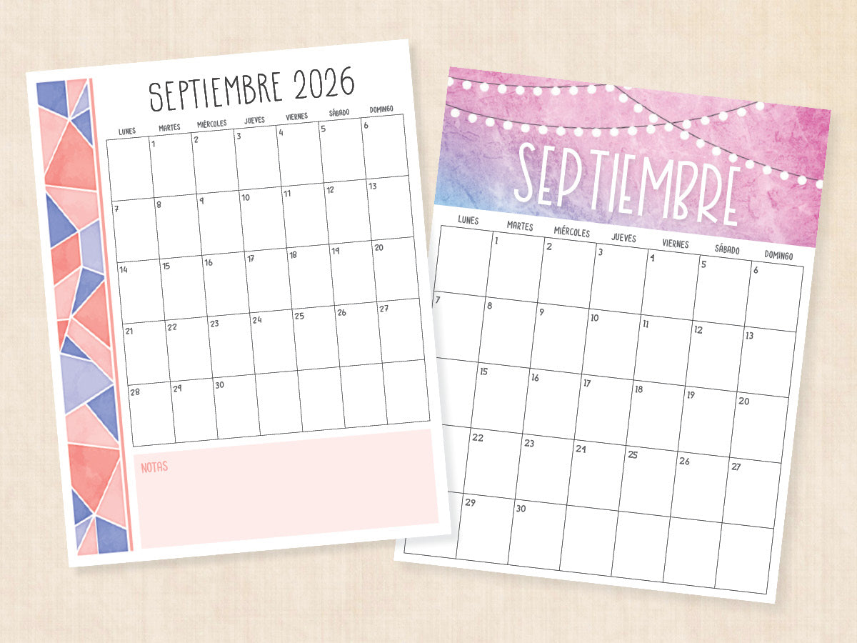septiembre 2026 calendario pdf