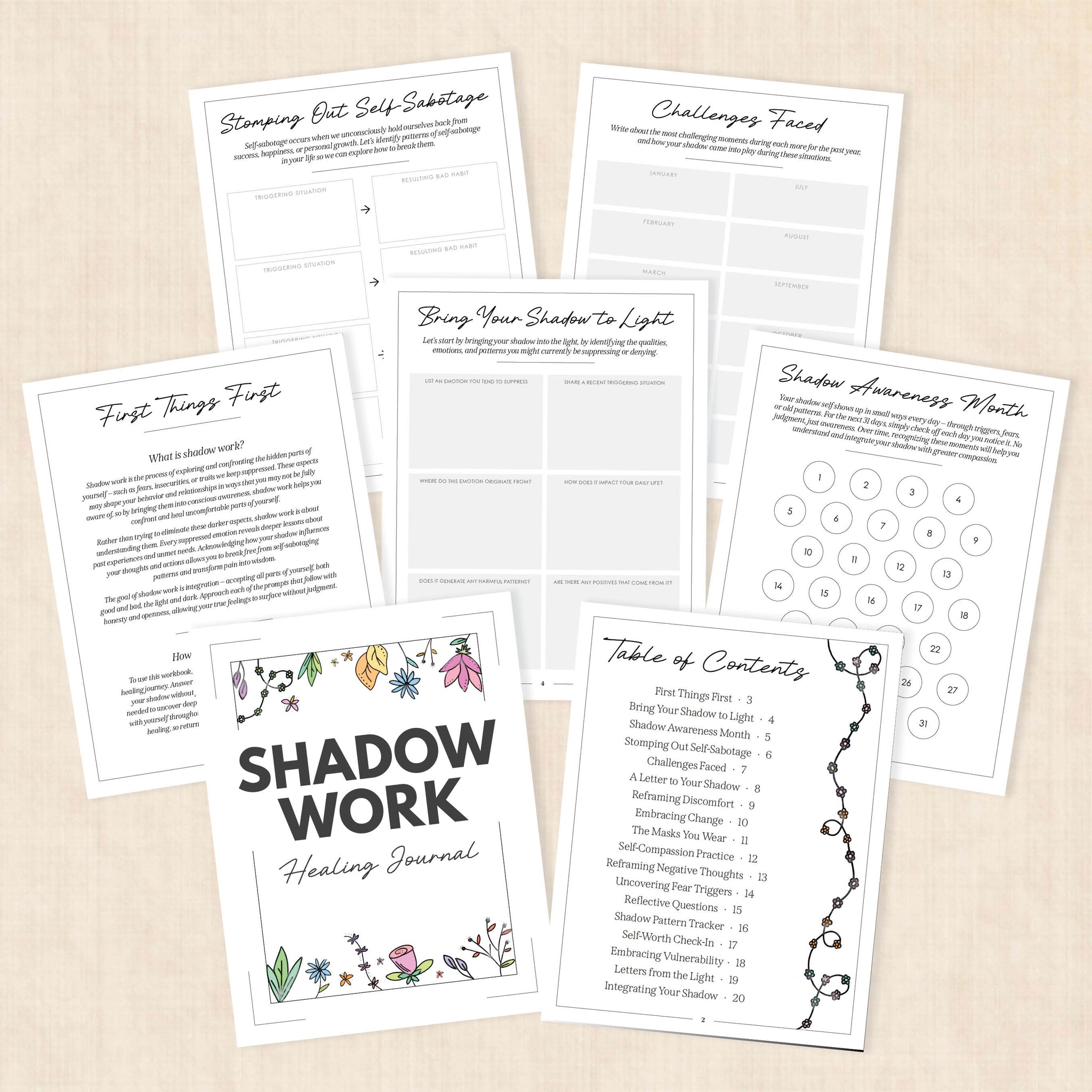shadow work journal