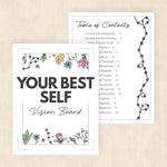 Load image into Gallery viewer, vision board template
