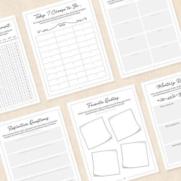 vision board template