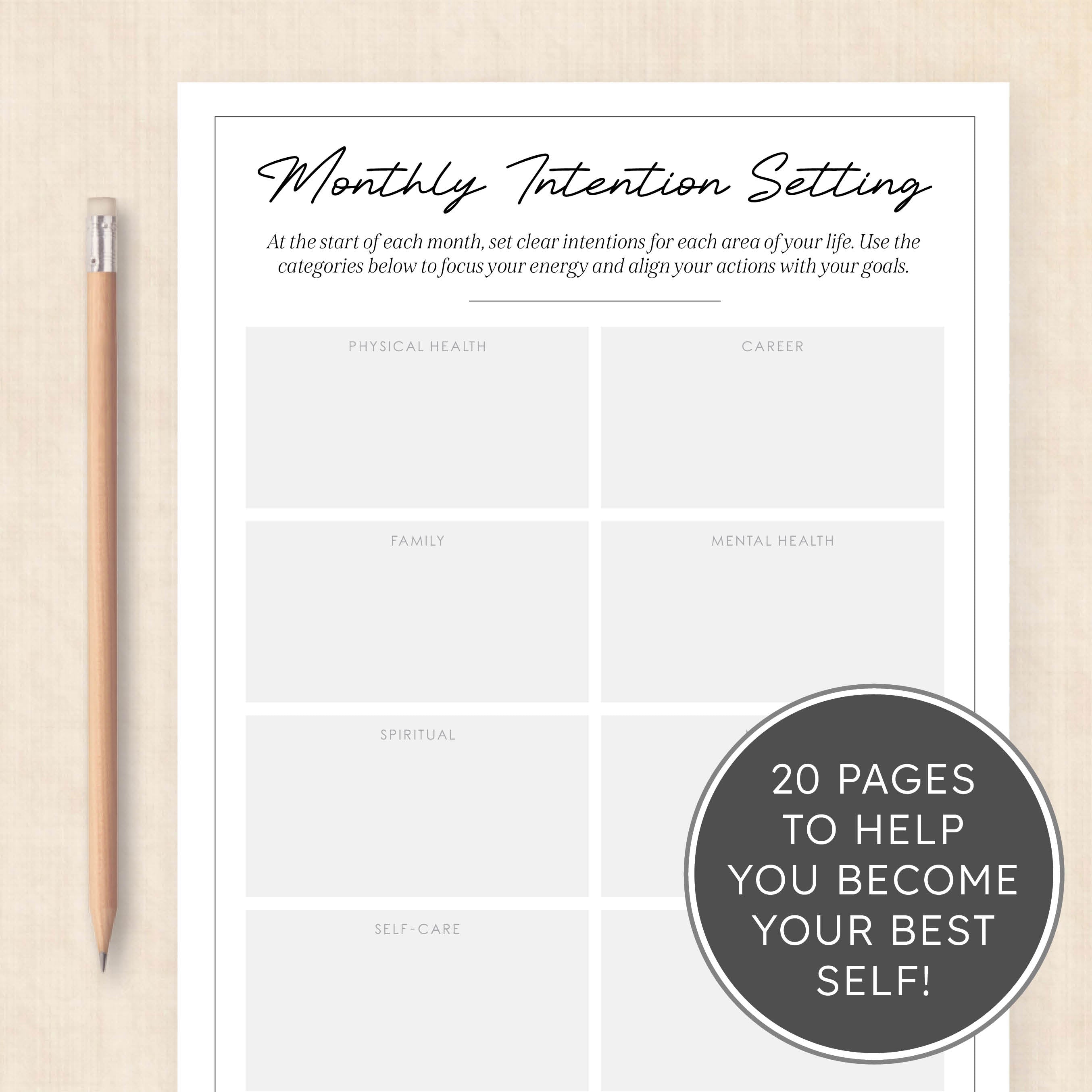 vision board template